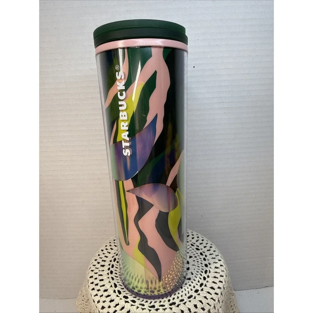 NEW Starbucks 2024 Spring Anniversary Siren Mermaid Bottle 16oz Tumbler